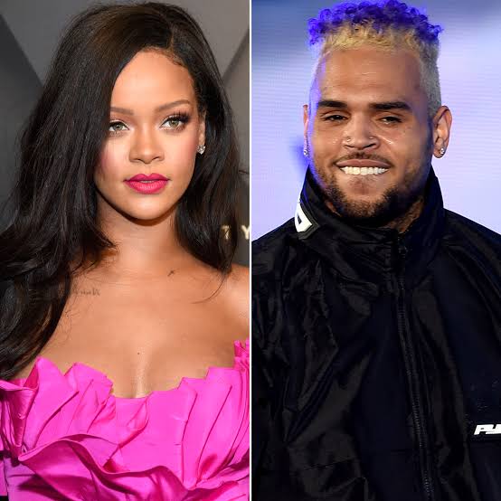 Chris Brown Lusts Over Rihanna Lingerie Photo 2