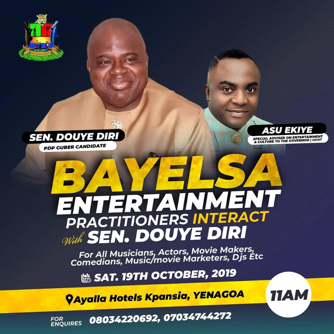 Quick Announcement For Bayelsa State Entertainment Practitioners 1