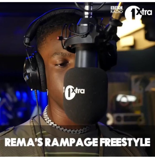 [Music] Rema - Rampage freestyle 6