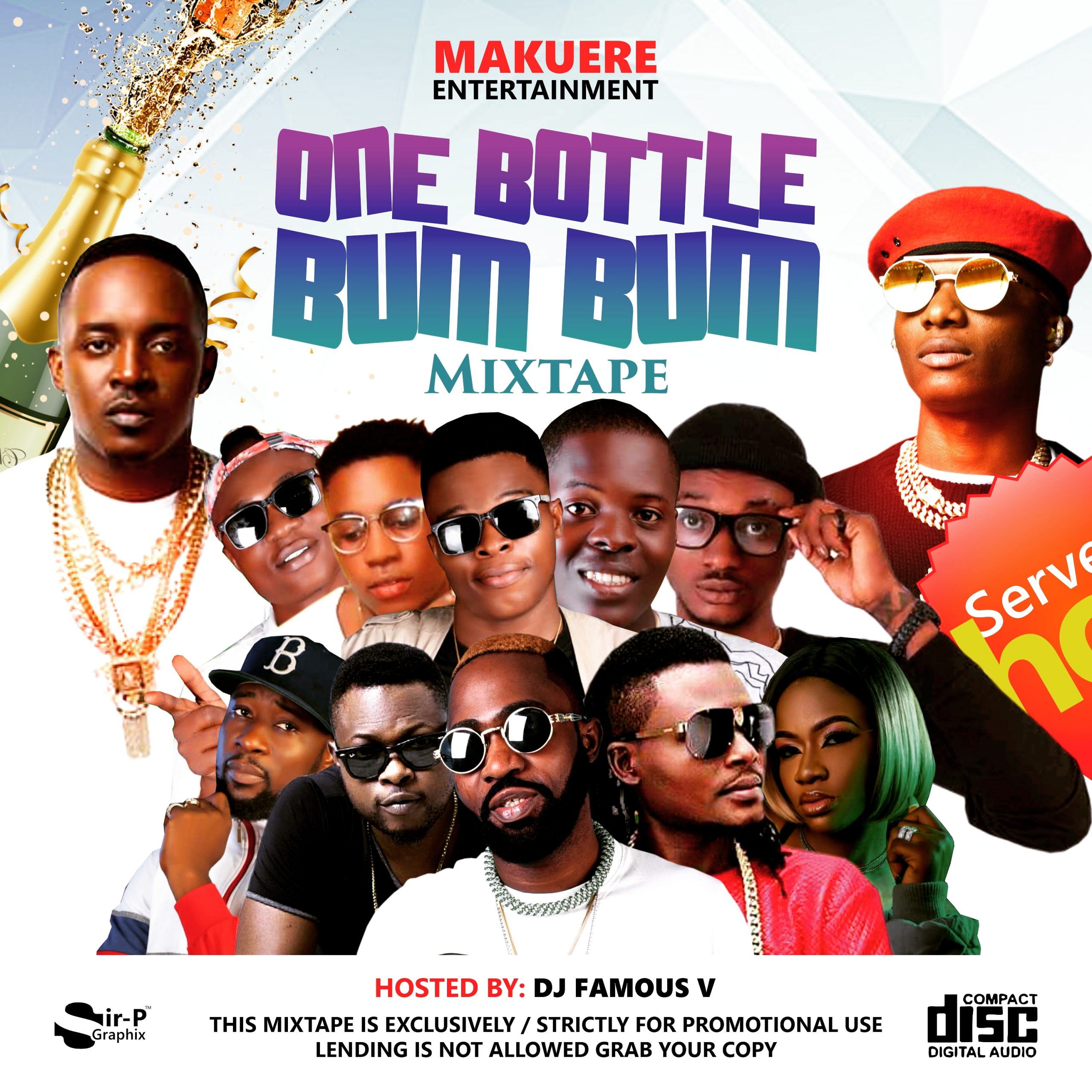 [Mixtape] Dj Famous V -"One Bottle & Bum Bum Mix 27