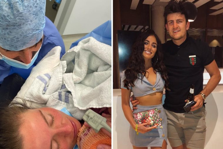 Manchester United Captain, Harry Maguire Announces The Birth Of Second Child With Fiancée Fern Hawkins 23