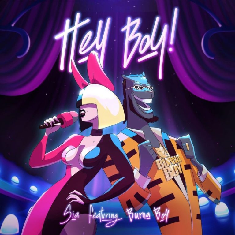 Sia – “Hey Boy” ft. Burna Boy 3