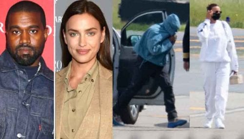 Kanye West & Irina Shayk Return To The U.S Together After Birthday Romantic Getaway 8