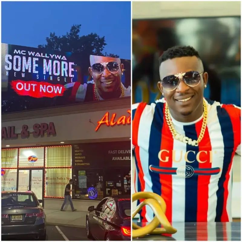 Nigerian US-based singer MC Wallywa’s song debuts on New Jersey Billboard 8