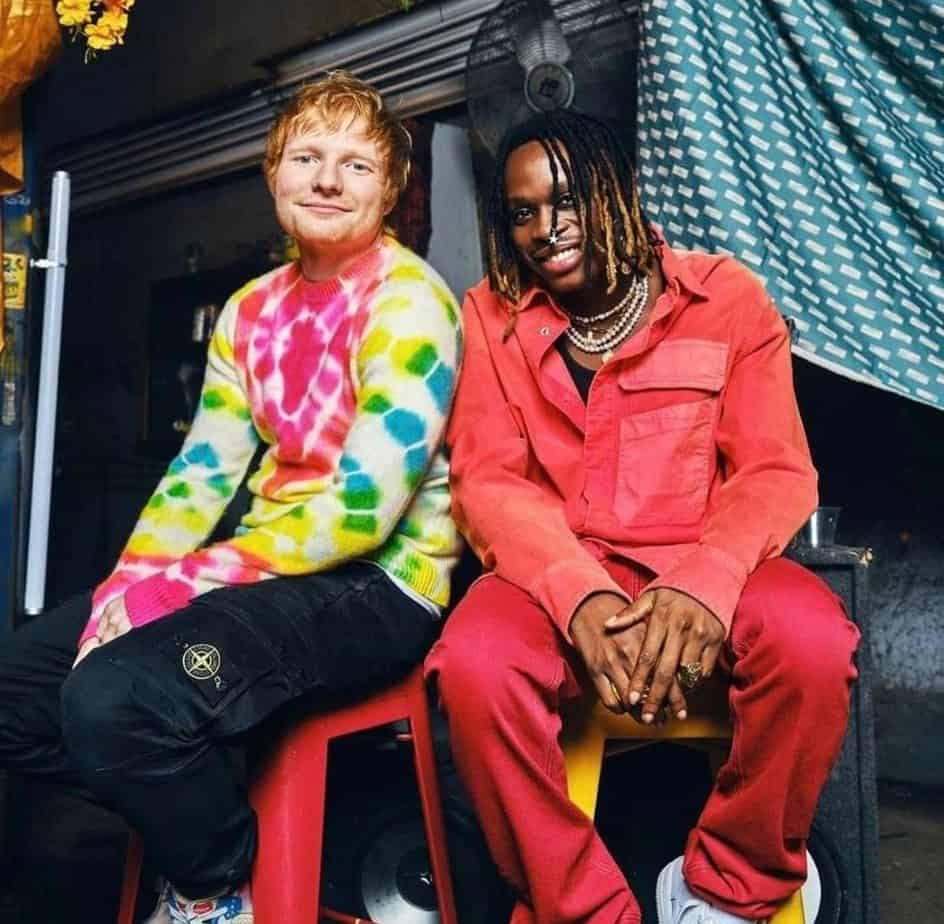 Fireboy Debuts On UK Top 10 Chart With The Help of Ed Sheeran 2