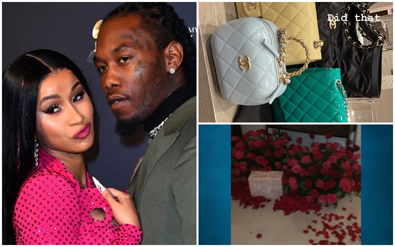 Cardi B Reveals The Sweet And Extravagant Surprises From Offset For Valentine’s Day 4