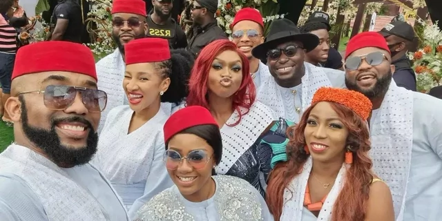 Banky W, Adesua Etomi, others attend Mercy Chinwo's traditional wedding ceremony 5