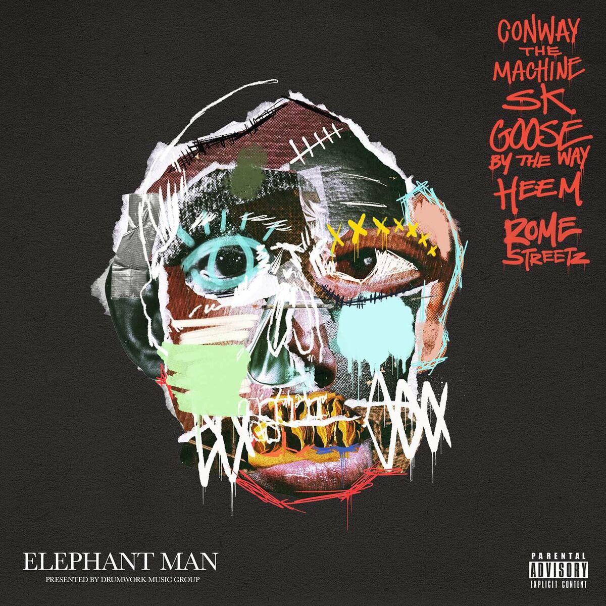 Conway the Machine, Goosebytheway, SK Da King Ft. Heem B$F & Rome Streetz – Elephant Man 3