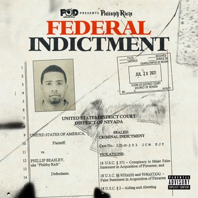 Philthy Rich - FEDERAL INDICTMENT 3