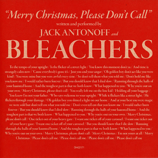 Bleachers Merry Christmas, Please Don’t Call Mp3